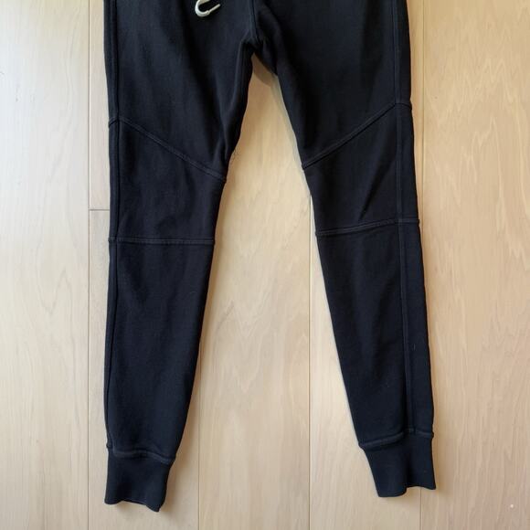 John Elliott Jogger Sweatpants Women 3 Black Fleece Utility Streetwear New York - Picture 4 of 10